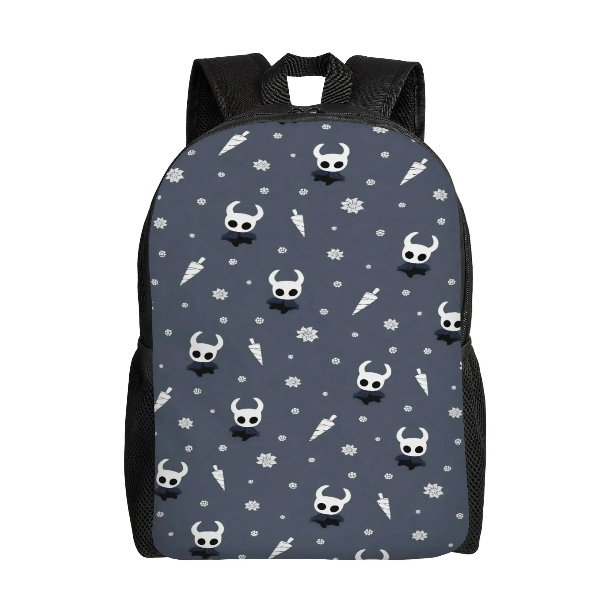 Hollow Knight Video Game Backpack  Kawaii Backpacks Men Travel Soft High School Bags Custom Rucksack