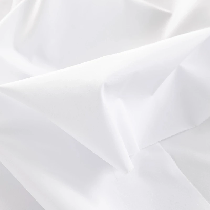 

100%Pure Cotton Designer Curtains Fabric Handmade Home Sewing White Shirt Dress Couture Spring Summer Decoration Crafts Material