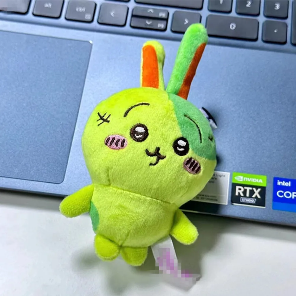 9cm 귀여운 할로윈 지야카와 치이카와 자기 비꼬는 곰 우사치 귀여운 봉제인형 펜던트 키체인 시나모롤 봉제인형 카와이