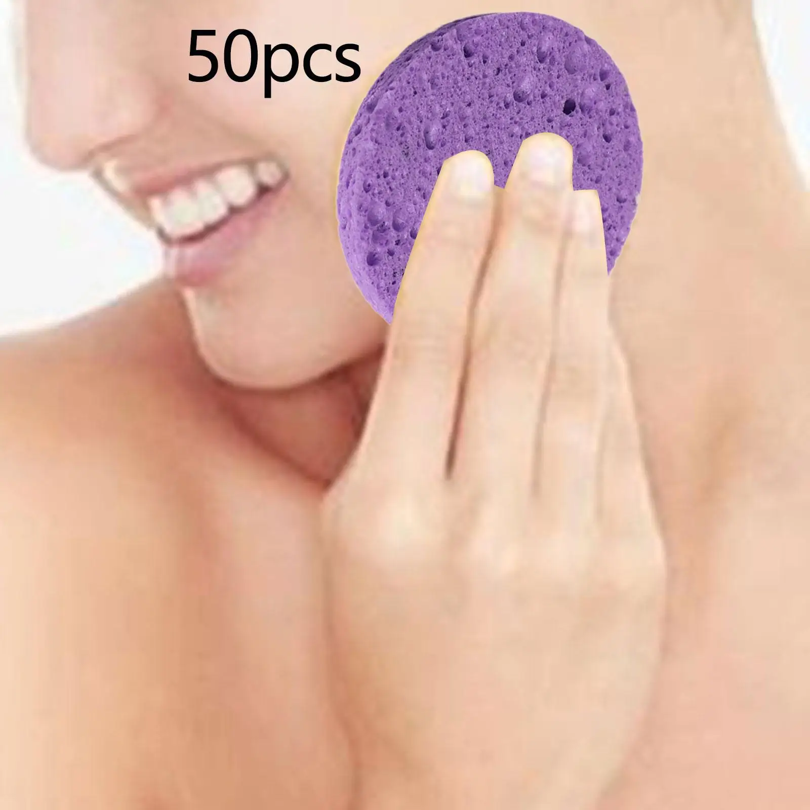 Gezichtssponzen Reizen Huidverzorging Essentials Wassen Gezichtsreiniging en zuivering Draagbare gezichtsreinigingsspons Gezichtsreinigingspads