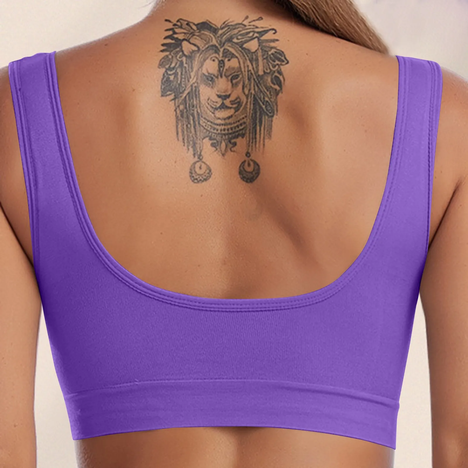 Sutiã esportivo feminino sem costura sutiã design alta elástica respirável estilo colete esportes wear todas as estações roupa interior esportiva fitness yoga