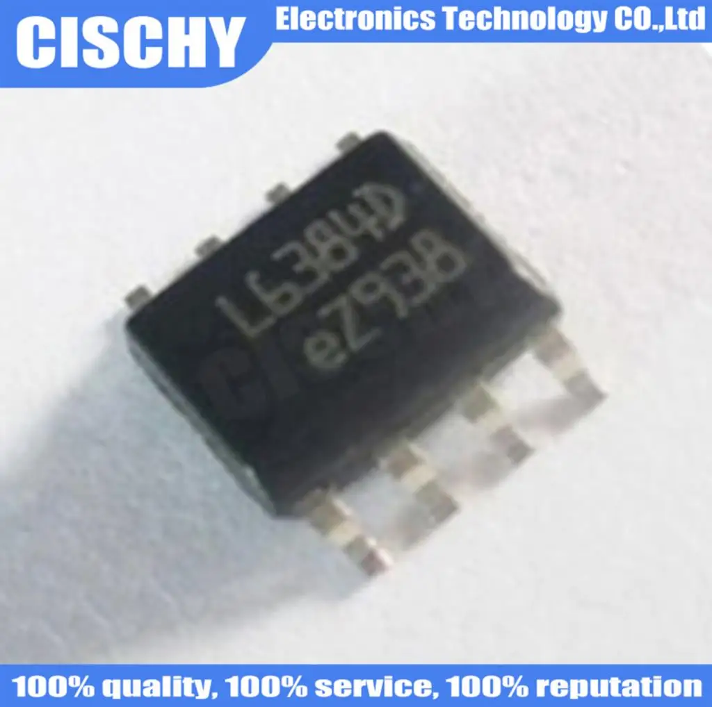 10pcs/lot L6384 L6384ED L6384D SOP-8 In Stock