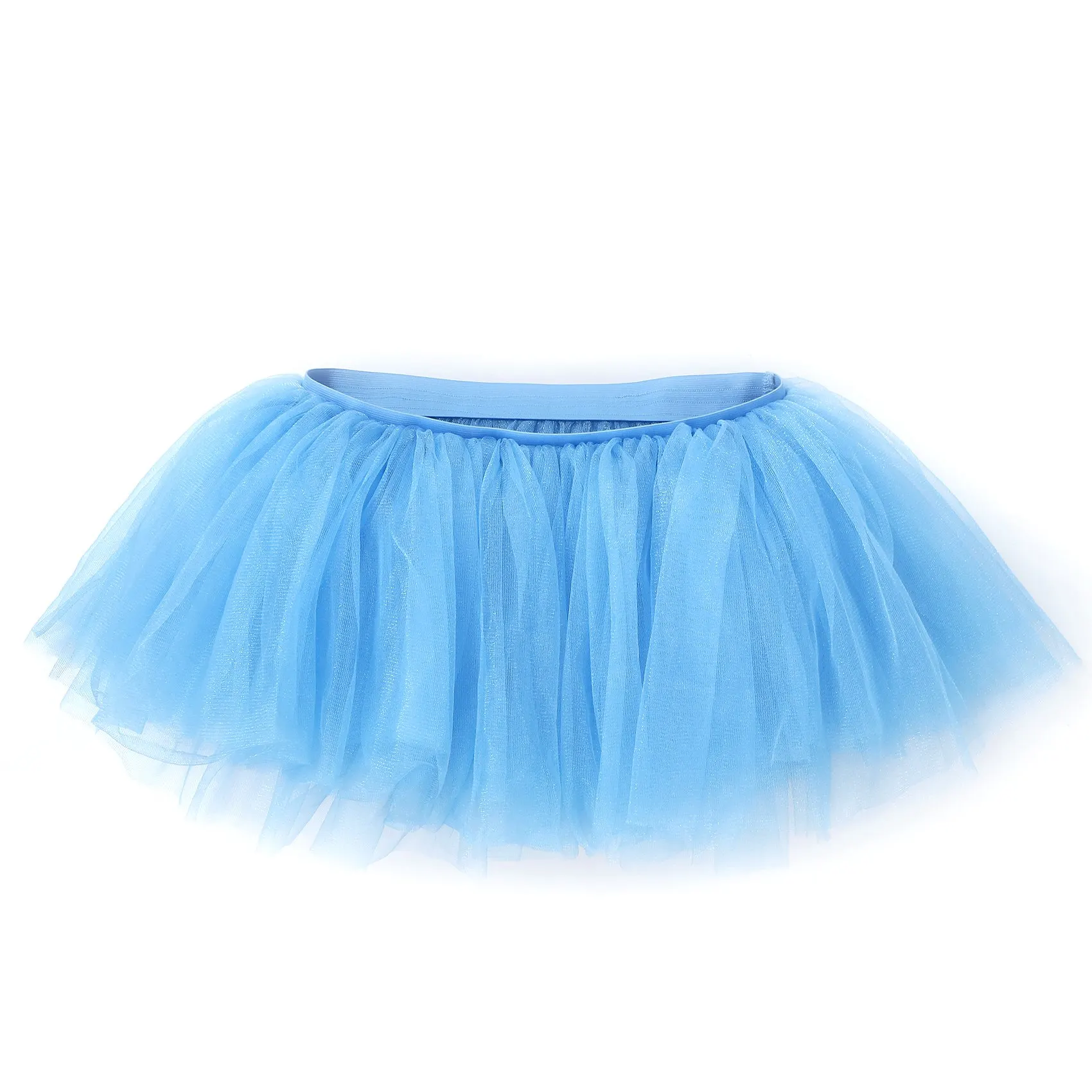 Dans Tule Tutu 5 Gelaagde Tutu Prom Party Kostuum Tule Tutu Voor Vrouwen En Meisjes, Blauw