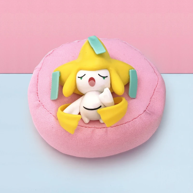 موقف بيكاتشو إيفي بوكيت هدية بوكيمون النجوم حلم سلسلة عمل أرقام Bulbasaur غص Jirachi الوحش نموذج الحلي