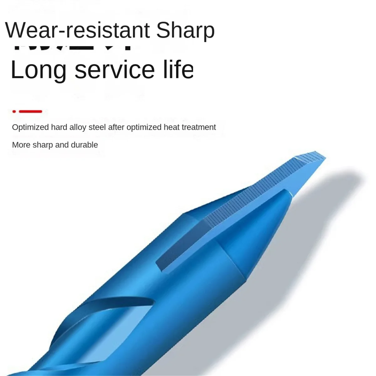 10Pcs Crooked Head Eccentric Drill 10-Piece Multi-Purpose Drill Set, Focused on Glass Concrete, for Ceramics, Brick