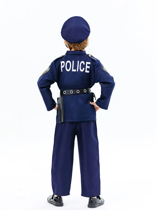 

Halloween Cosplay Children's Police Costumes Stage Performance Outfits Traditional Chinese Ethnic Women's Clothing Fashion