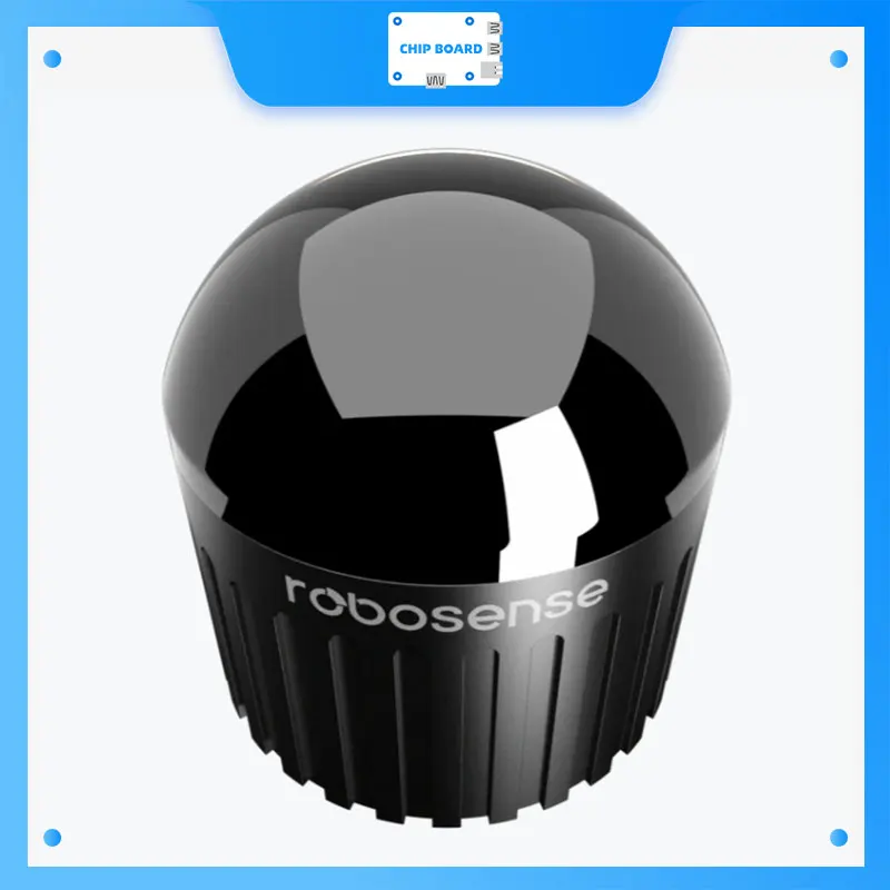 ROBOSENSE,Mini Hemispherical LiDAR - 360°×90° FOV, 1.72M pts/s, ±1cm Accuracy, Built-in IMU for Robotics
