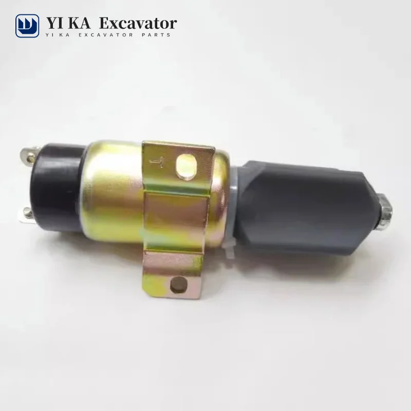 

For Komatsu excavator accessories 60/120/200-7 flameout switch solenoid valve Cummins engine flameout motor