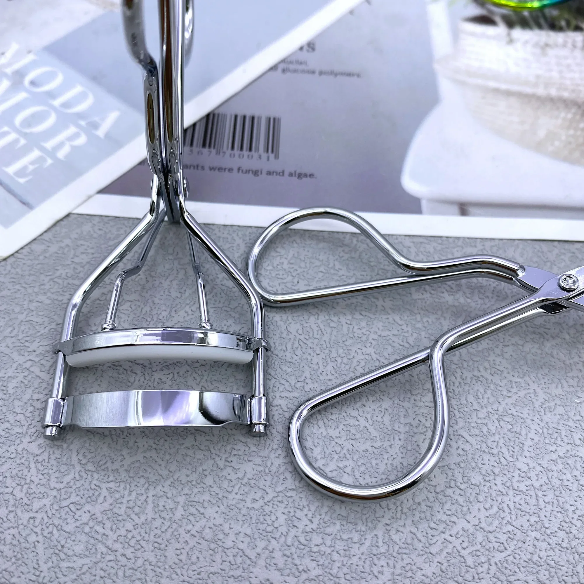 Curlers de cílios falsos, cílios, curling clip, cosméticos para beleza, acessórios de metal, maquiagem ferramentas, 1pc