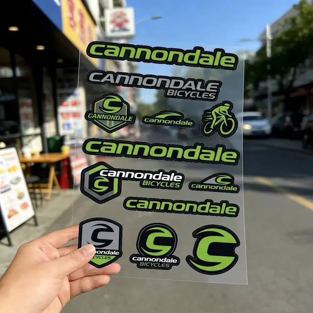 FOR CANNONDALE Long Lasting Waterproof Reflective Sticker Scratch Conceal Fit Motorcycle Car Helmet Fridge Water Cup Decals