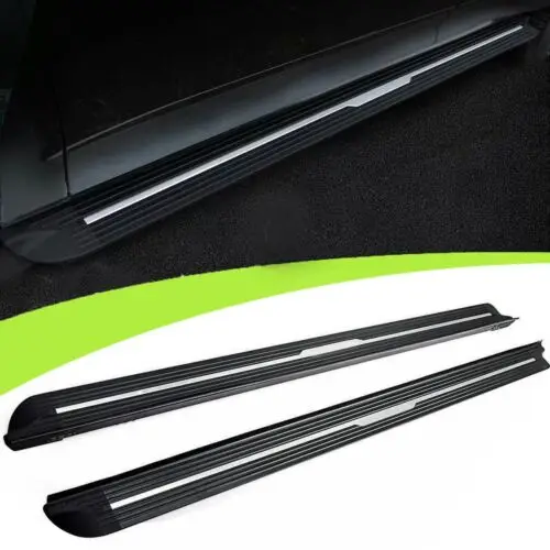 2PCS for Ford Bronco 4 Door 2021-2023 2024 Fixed Side Step Running Boards Nerf Bar Pedal