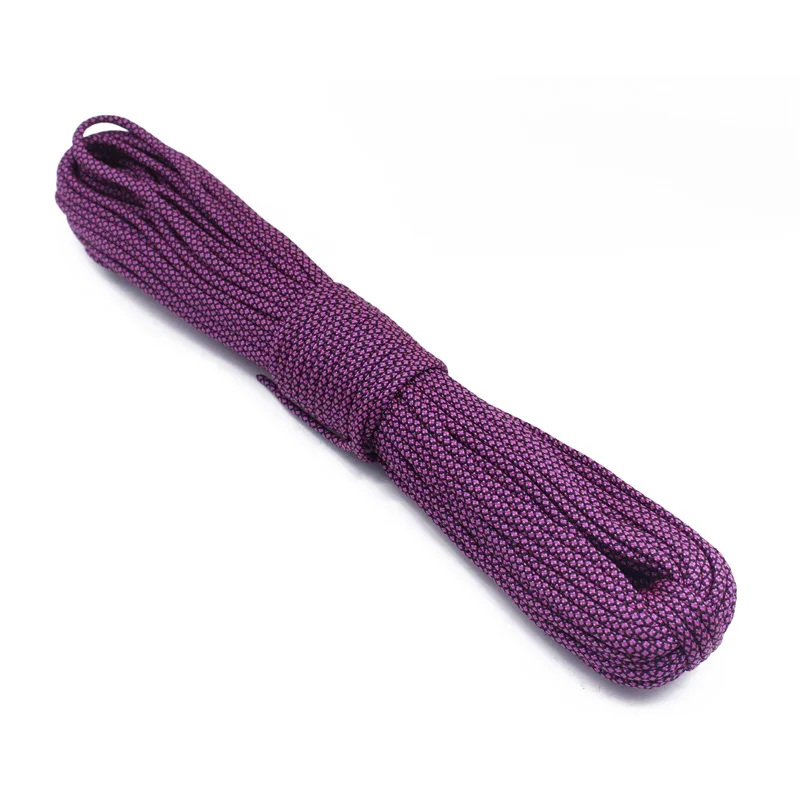 100M 100ft 7 Strands Manufacturer  Emergency Outdoor Survival Hiking Paracord Rope