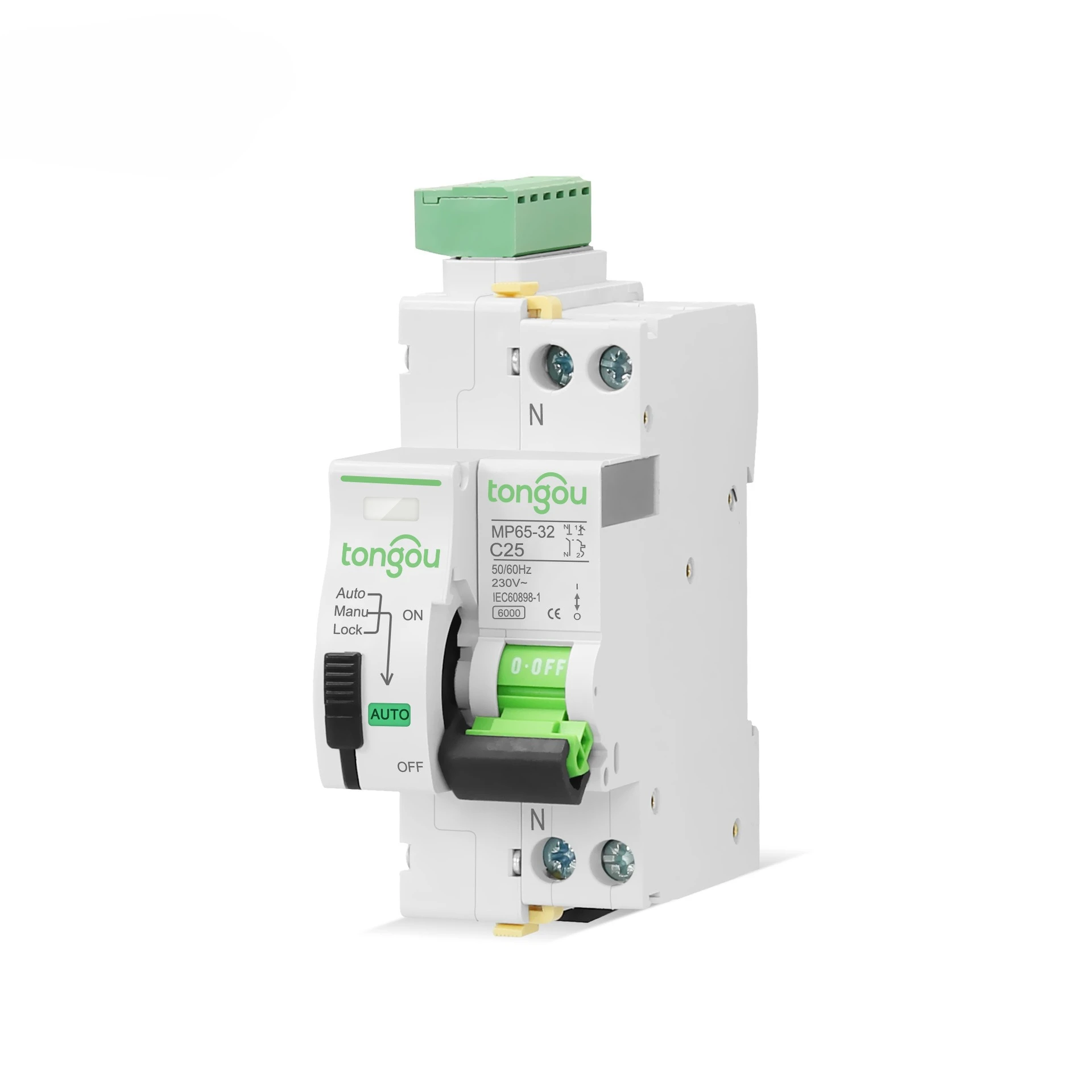 Self-repeating small circuit breaker Air switch Automatic reclosing DPN micro-break 32A protector