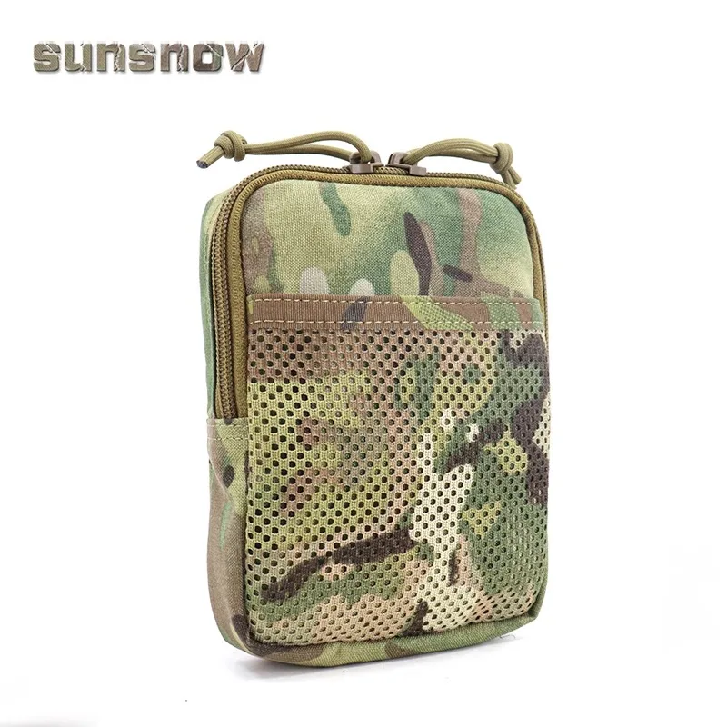 [Made by Sun Snow] Military fans tactical accessory bag, thorn surface miscellaneous bag, bird bag, attached bag, mesh expansion