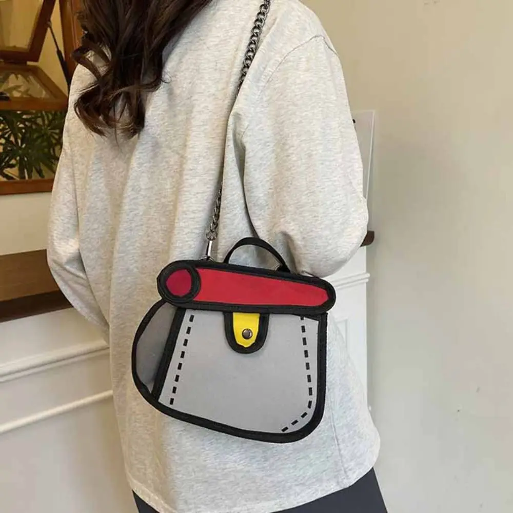الكرتون الهزلي حقيبة كروسبودي 2D أنيمي قماش سلسلة حقيبة كتف محفظة نسائية للعملات المعدنية كل مباراة خط اللوحة حقيبة ساعي الفتيات