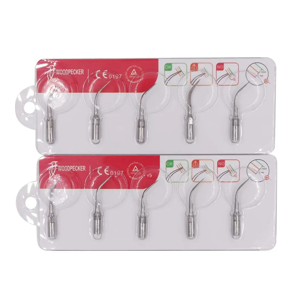 WOODPECKER dental cleaner working tip ultrasonic cleaning head (10pcs)