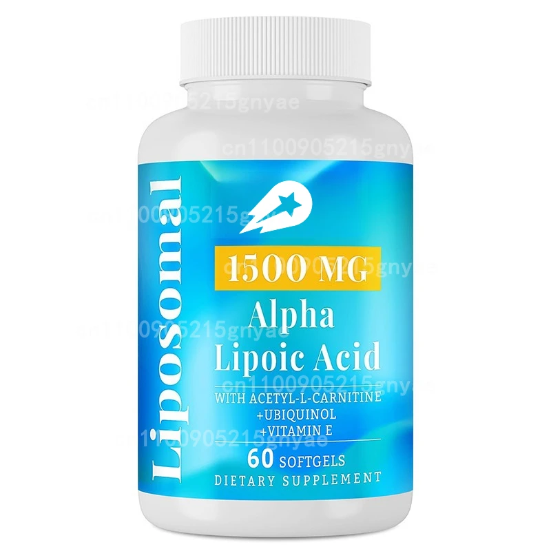 

Liposome Alpha Lipoic Acid - Acetyl-L-carnitine&Pantone&Vitamin E, 60 Capsules