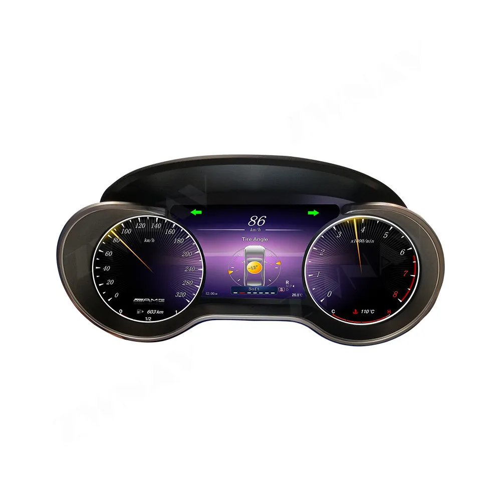 

Suitable for Mercedes-Benz ML GL R G GLS full LCD instrument modification and upgrade digital trunking velocimeter