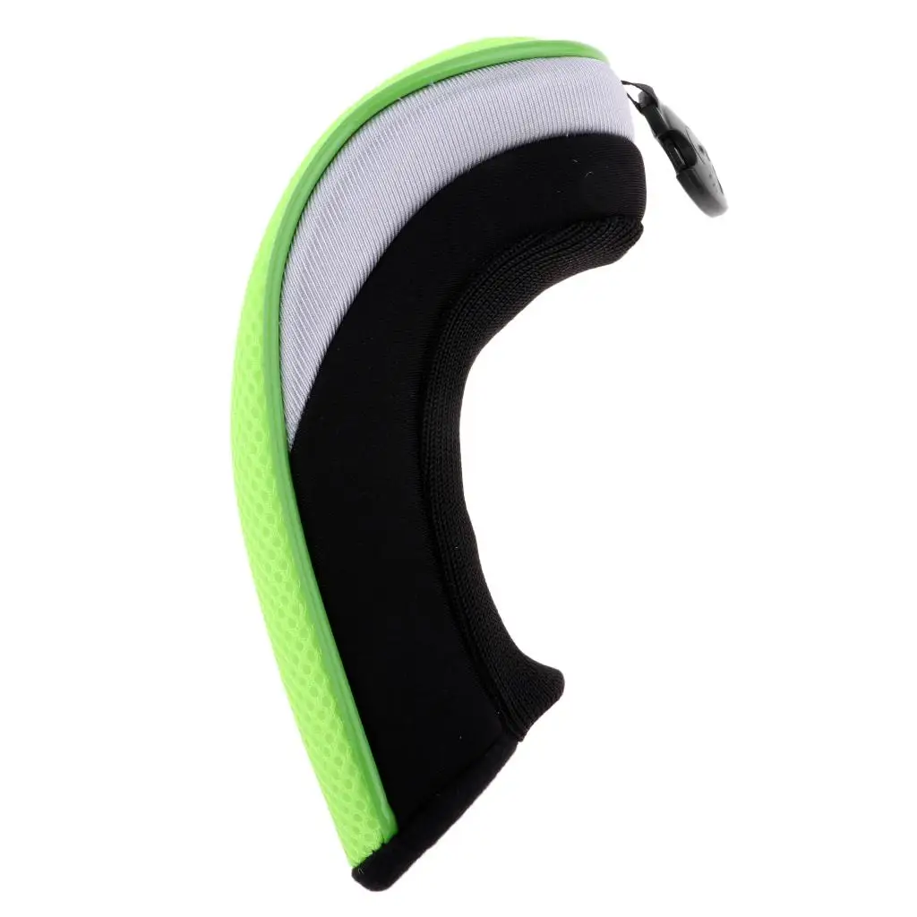 Universal Fit Golf Club Headcover Rescue Hybrid Adjustable Number Tag Protective Cover for Golfing Use
