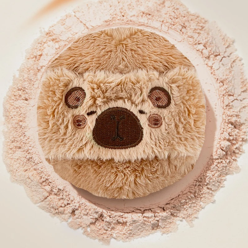 Mengqu Soft Cute Plush Puff Flocking Comfortable Skin-friendly Thick Setting Powder Soft Air Cushion