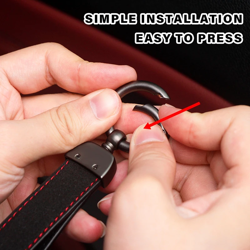 بو الجلود سيارة Keyrings مفتاح سلسلة بدلاية لسيتروين C2 C1 C3 C4 C5 بيرلينجو بيكاسو التتابع DS 3 Saxo Xsara Elysee اكسسوارات #4