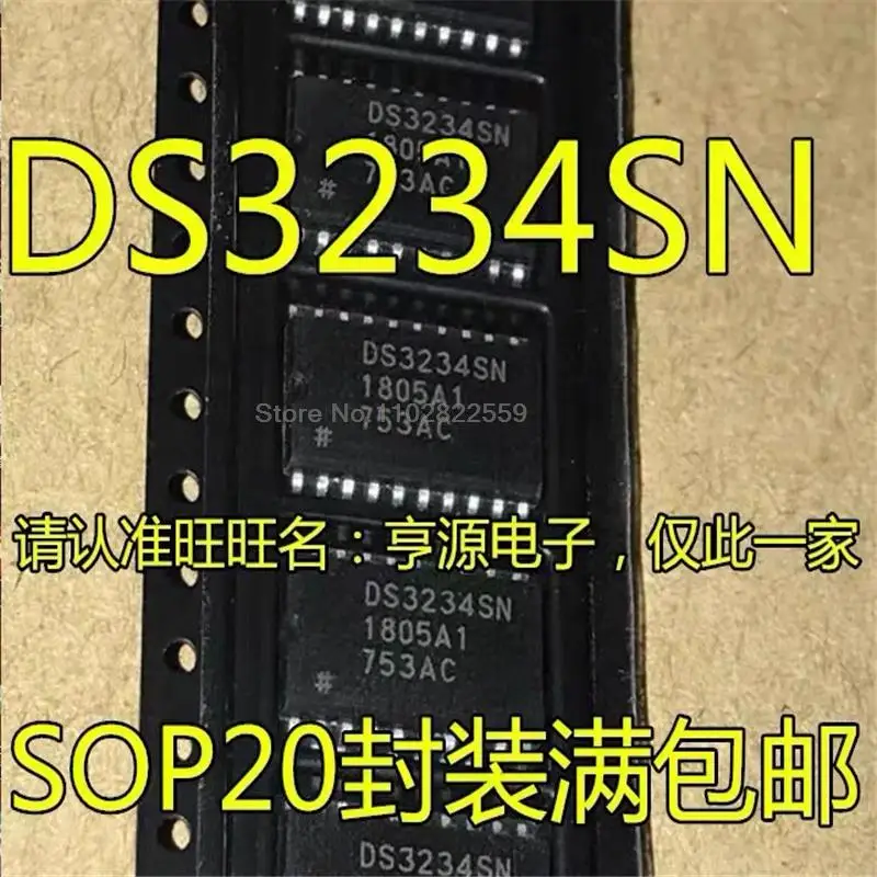 

1-10 pcs ds3234sn ds3234 sop-20