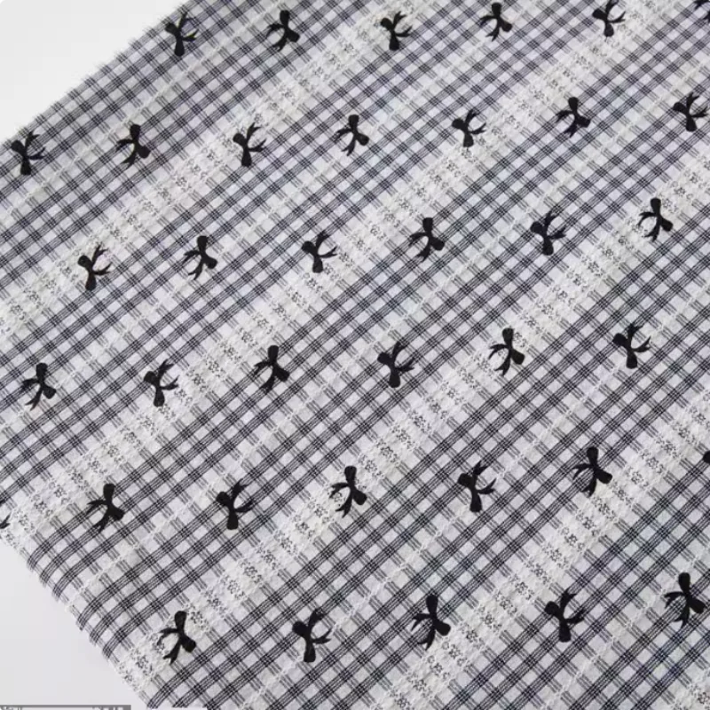

Ins Lace Polyester Cotton Fabric For Shirt Skirt Top Doll Clothing Dress Handmade Hairband Fabrics