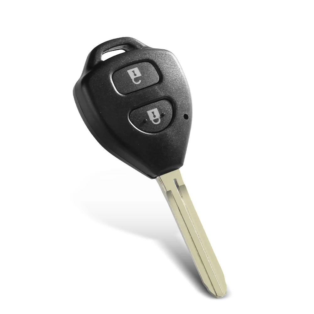 KEYYOU 2 Buttons 433Mhz 4D67 / G Chip Remote Car Key For Toyota Hiace Yaris Hilux Vigo Innova Corolla RAV4 FCC B41TA