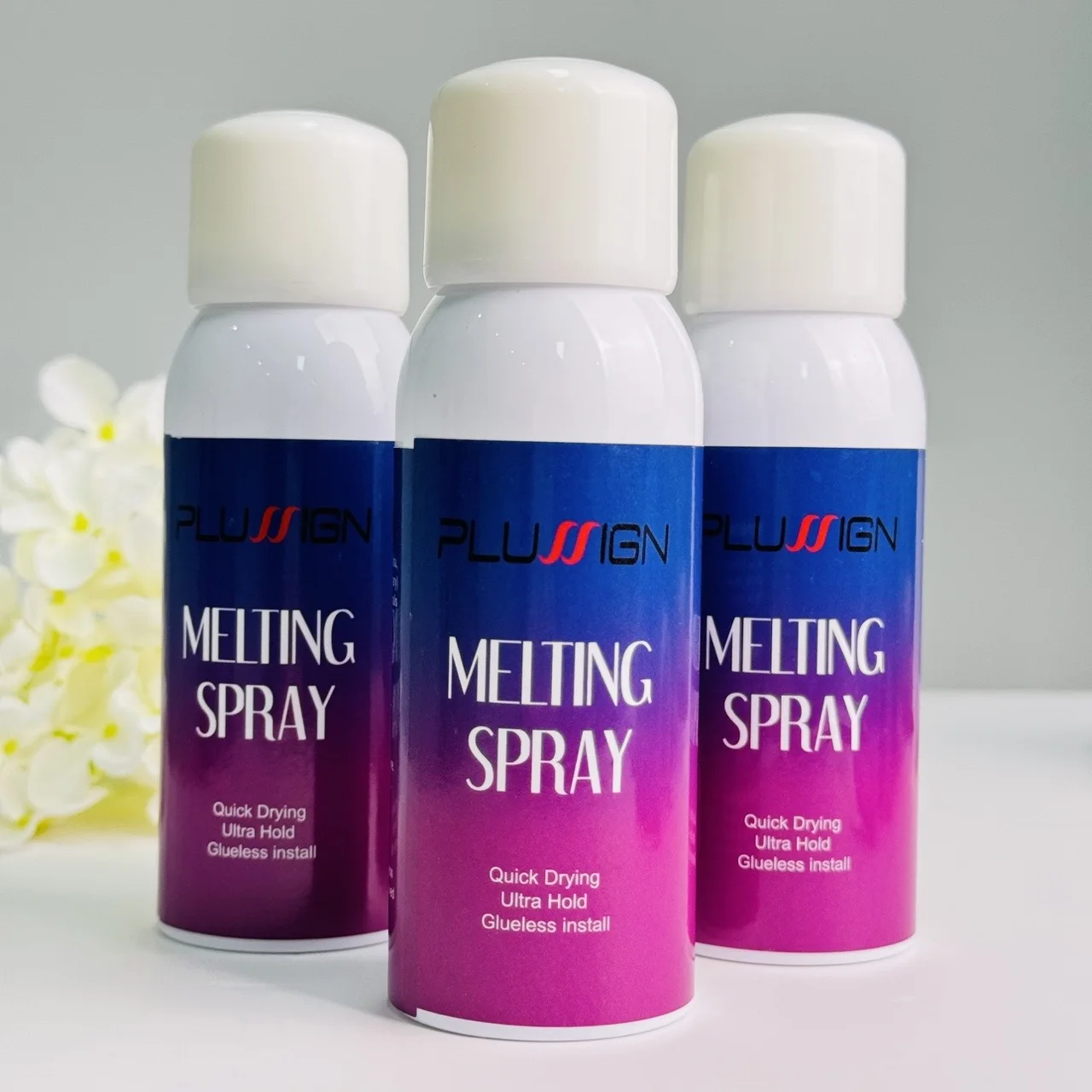 120Ml Lace Melting Spray Seamless Finish Glue Spray Wig Melting Spray & Hair Adhesive For Lace Wigs Strong Invisible Lace Glue view 2