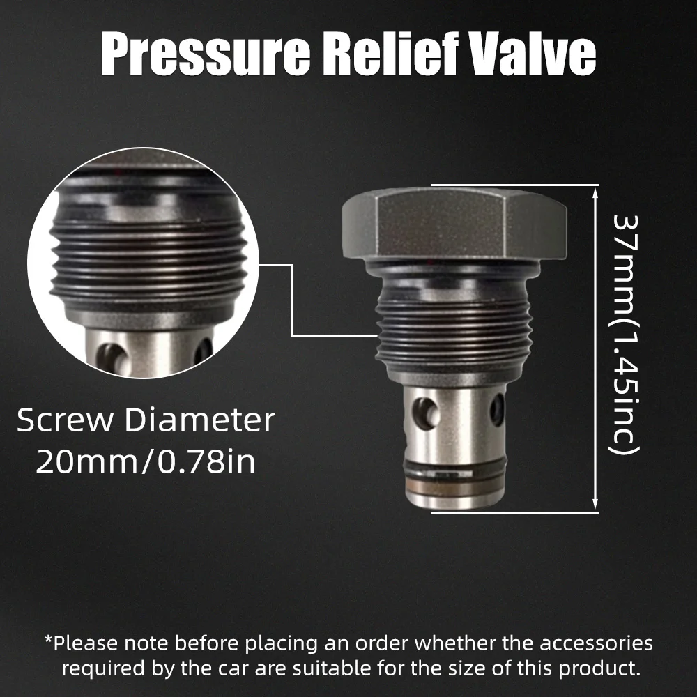 2Pcs Car Lift Pressure Release Valve for Garage Repair for Orient & Deli Car Machine/ Hoist Manual Lowering Valve of Power Pack - Image 4