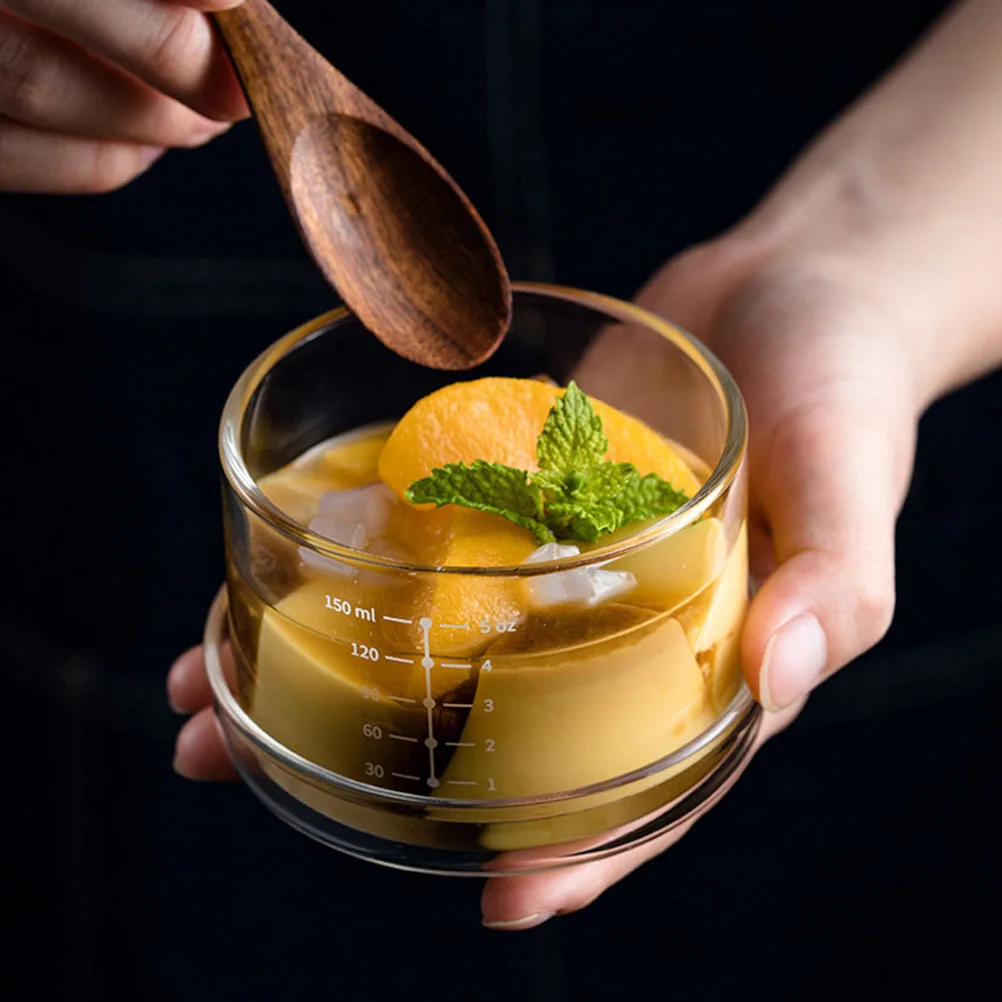 Cuenco de vidrio para servir, resistente al calor, almacenamiento de postres para hornear, tazón de comida para bebé, olla para estofado multifuncional, diseño de tapa, cocina transparente