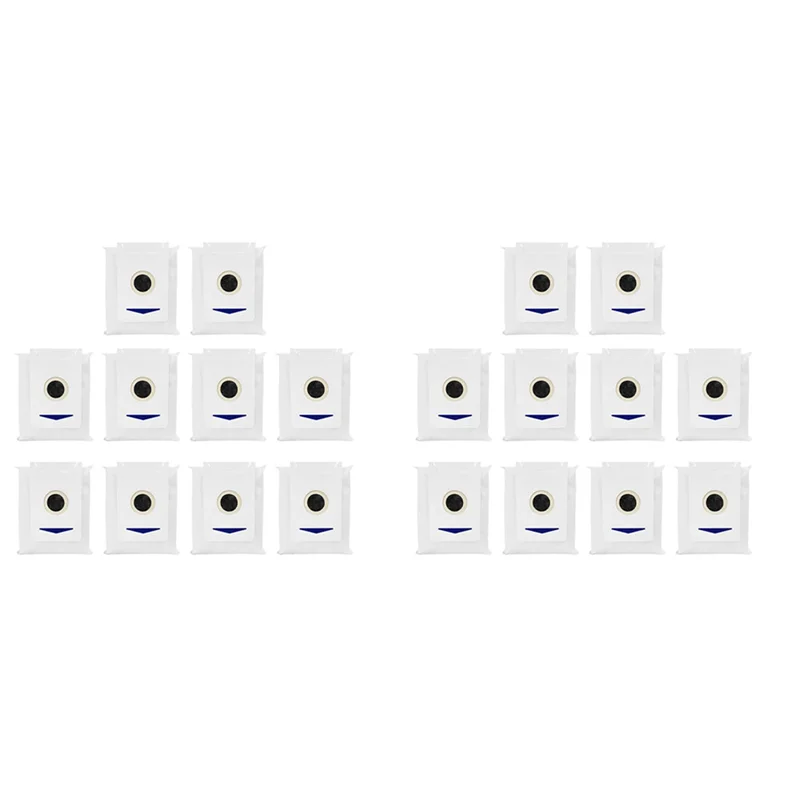 

A99G-20Pcs Compatible For ECOVACS Deebot T30 PRO OMNI Replacement Parts Dust Bag Robot Vacuums Accessories