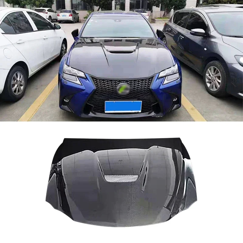 Car body kit for Lexus GS modification upgrade carbon fiber kit front and rear lip hood tail wing top wing surround