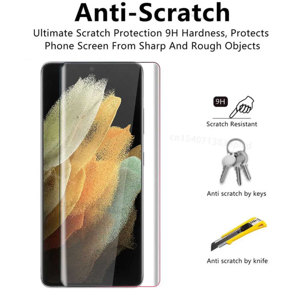 Anti Spy For Samsung Galaxy S22 Ultra Privacy Screen Protector  S21 Ultra S20 Ultra 5G UV Glass Full Coverage S 20 21 22 Film