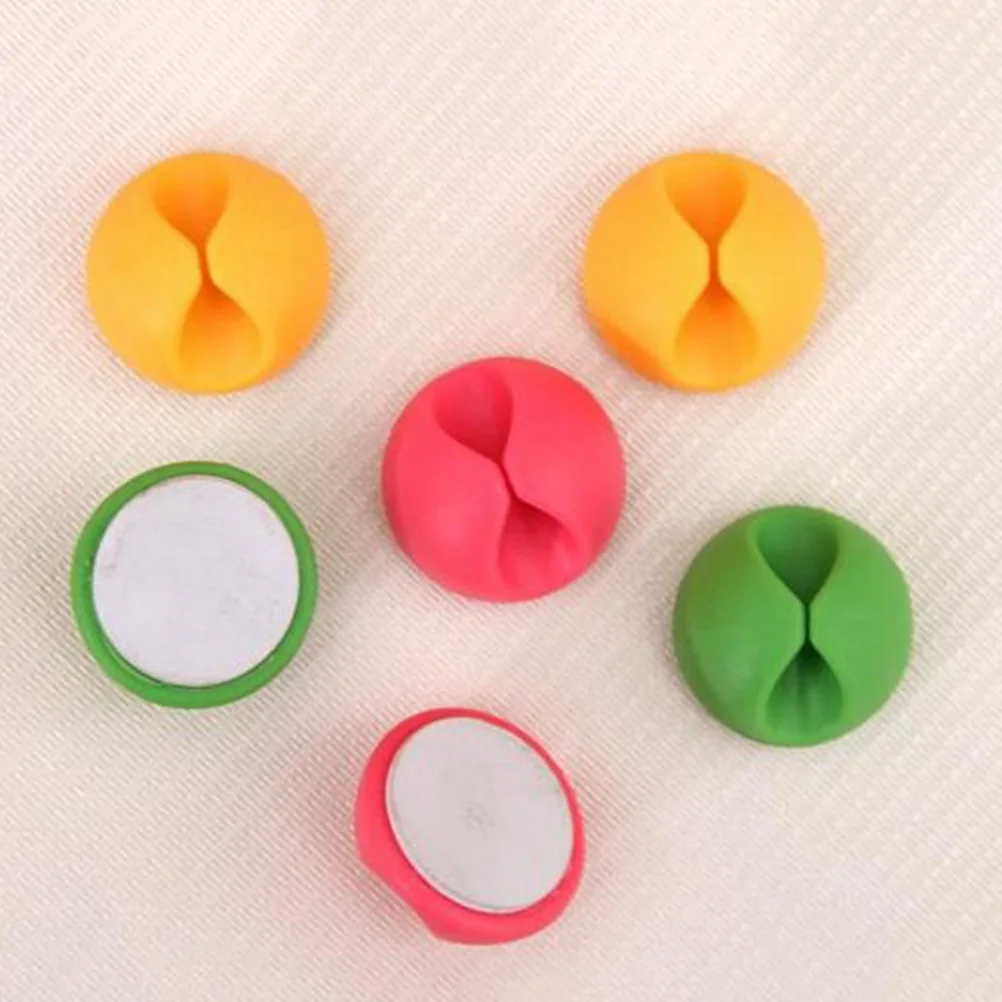 

10pcs Desktop Cable Organizer Clip Portable Wire Management For Home Office Wall Mount Cord Keeper Stationary Line Manager