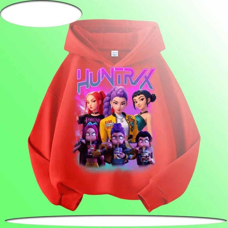 

Autumn/Winter New Style Sweatshirt - Loose and Comfortable with Demon Girls' Group Pattern - 2025 New Edition