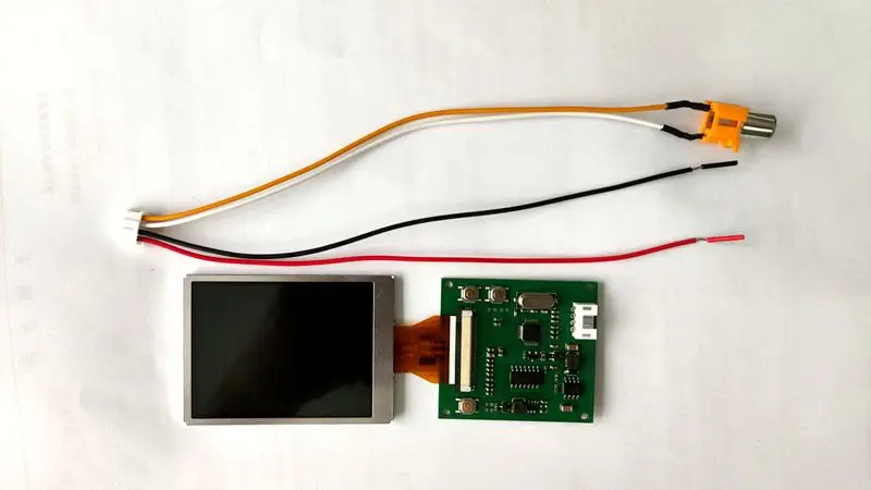 New 2.5 inch  960x240 4:3 lcd display module LCD driver board kit
