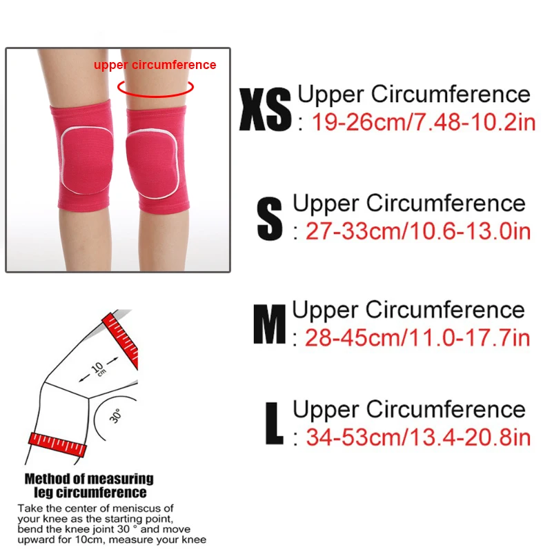 1pc Sport Kompression Knie Pads Elastische Knie Protector Verdickt Schwamm Knie Brace Unterstützung Für Tanzen Workout Training