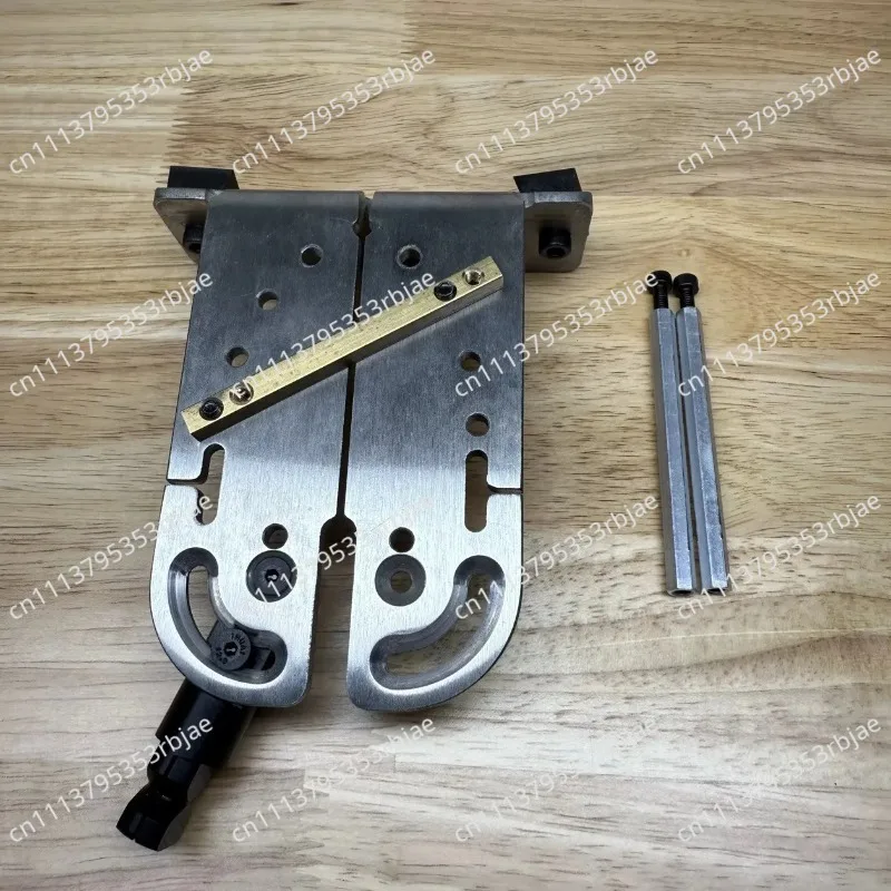 Customized, metalworking jewelry stainless steel fixing plate, dovetail, wooden table plug, bearing iron desktop lifting system