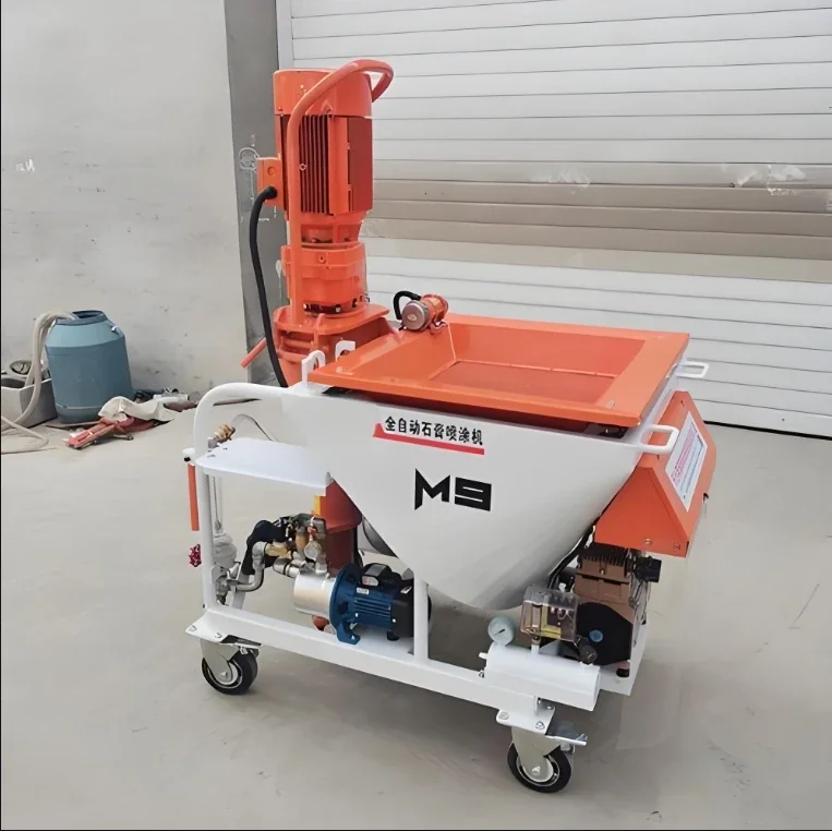 High Power Plaster Sprayer Wall Plaster Wall Painting Machine for Construction Made in China