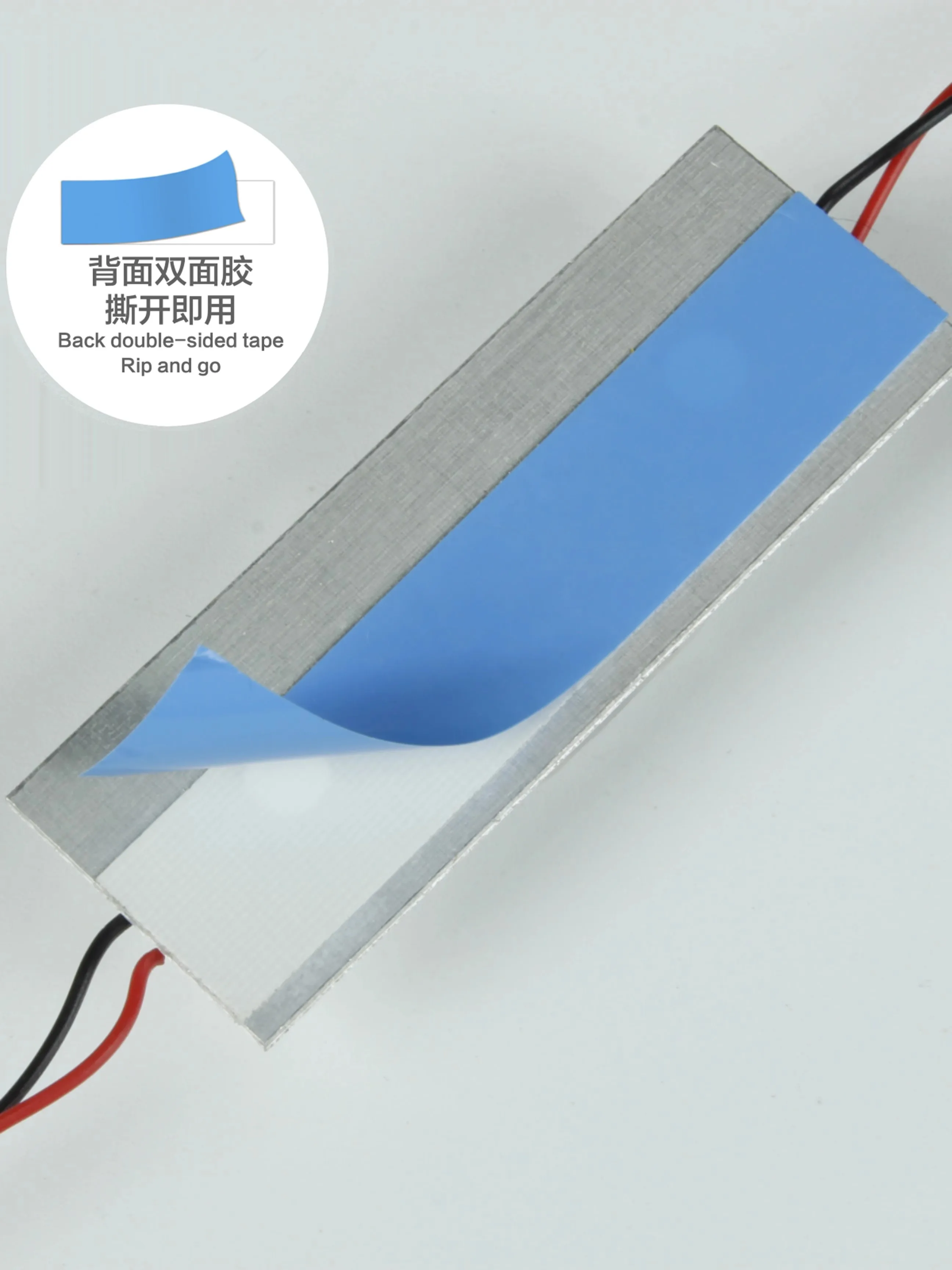 Factory-Cut LED TV Backlight 3V 2W Universal Single Lamp with Blue Tape 50mm 7 Pieces Per Bag SKD Kits and Parts