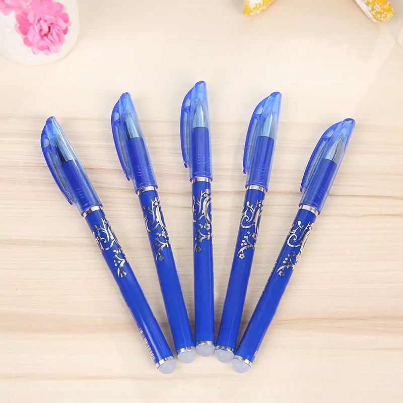 1pc 0.5mm Kawaii Hot Erasable Gel Pen School Office Supply Student Writing Drawing Promotion Stationery Boy Gift