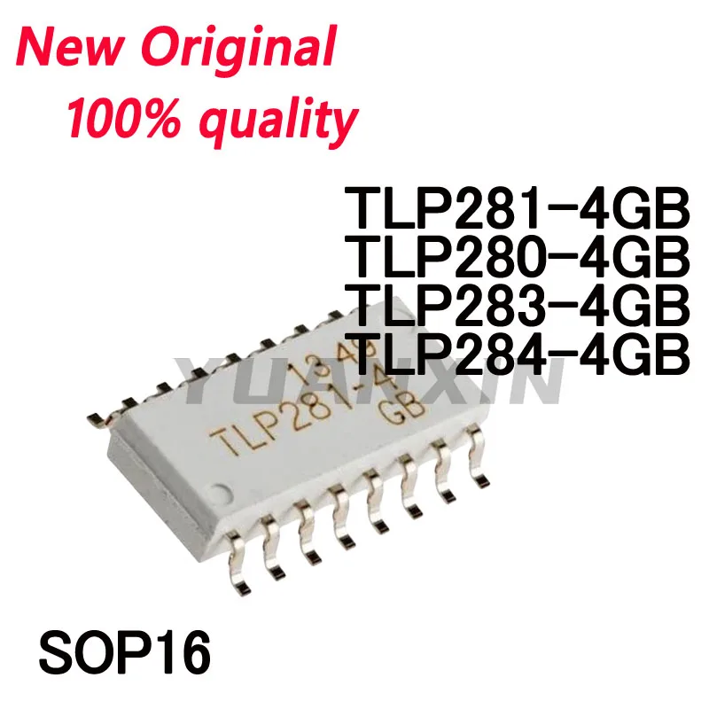 10/PCS New TLP281-4GB TLP281-4 TLP280-4GB TLP280-4 TLP283-4GB TLP283-4 TLP284-4GB TLP284-4 SOP16 Photoelectric coupler  In Stock