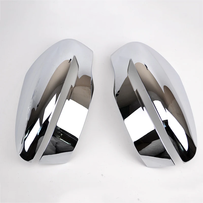 Chrome Door Side Mirror Cover For Nissan Qashqai J11 2014 2015 - 2019 Rogue Sport Trim Rear View Cap Overlay Molding Garnish