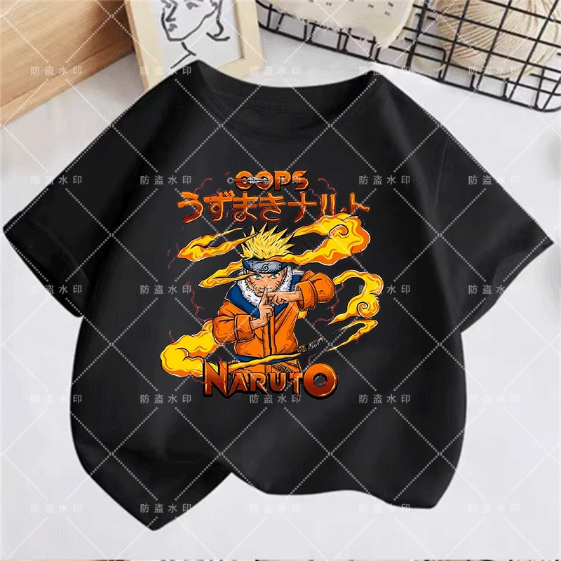 Teen 2024 Summer  crewneck pullover T-shirt Boys Girls Comfortable Blazer Street Dragon Ball Print casual T-shirt