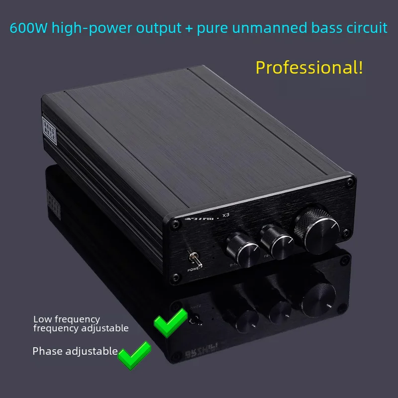 Tpa3255 600w Professional Grade Low Frequency Digital Amplifier Board High Power Low Frequency Adjustable For Professional Use