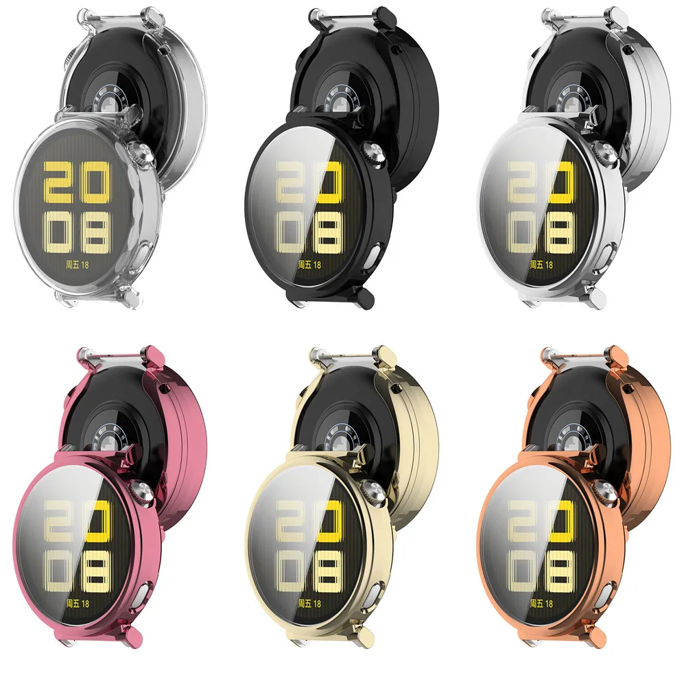 화웨이 워치용 보호대 케이스, 소프트 TPU 보호 쉘 커버, 범퍼 시계 액세서리, GT5 프로, 42mm