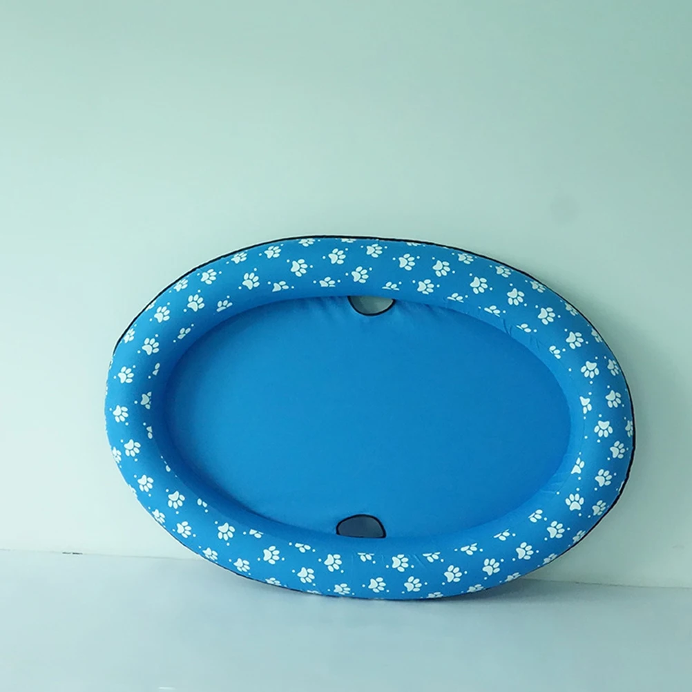 

1 pc Inflatable Pet Pool Portable Foldable Blue Color Outdoor Durable Material Dog Cat Toy Summer Cooling Swimming Pond