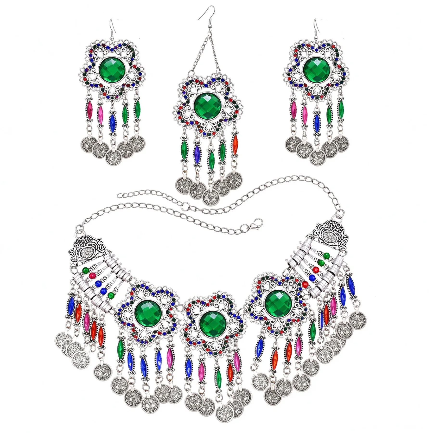 ชุดเครื่องประดับสไตล์วินเทจ ยิ - Ethnic Fashion Co In บทวิจารณ์และราคา