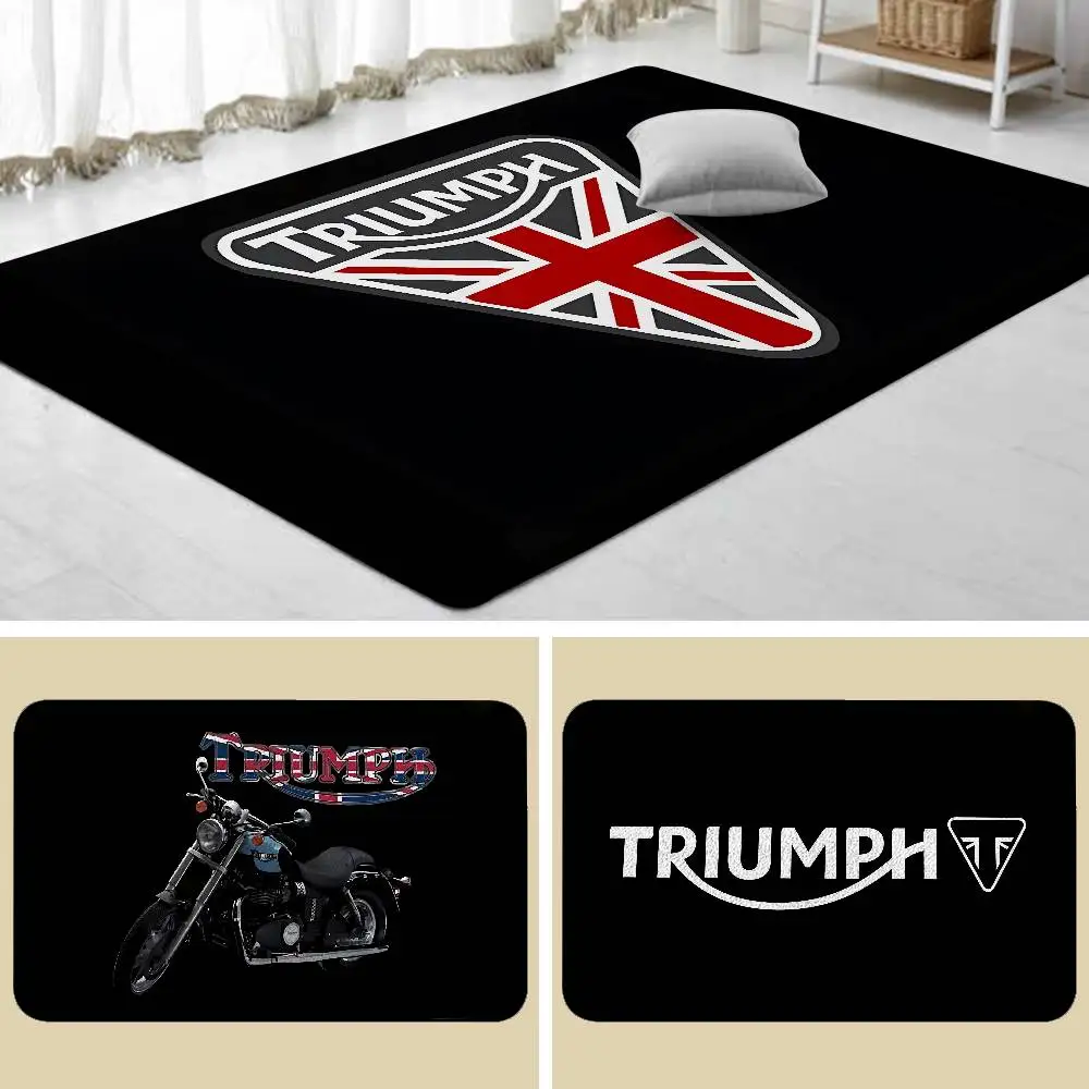 T-Tpiumphs Floor Mats Home Laundry Rug Carpet For Living Room Decor Lounge Area Anti-slip Foot Mat Entrance Doormat